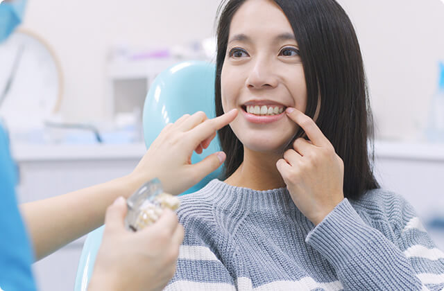 人工歯の装着（完成）～定期検診へ